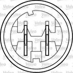 Renault Cam Mekanızması Arka Sag Megane 1,4 / 1,6 / 1,9 / 2,0 - Valeo 850351