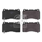 Opel On Fren Balatası Opel Astra J ( 18" Jant ) 12>18 Subaru İmpreza 2.0 2.5 01> Mitsubıshı Lancer Evo VI - Febi 116151