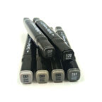 Del Rey Twin Marker Sıcak Gri Tonları 6'Lı Set