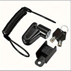 MOTORSİKLET SCOOTER BİSİKLET TEKERLEK ELEKTRİKLİ ARAÇ DİSK KİLİDİ GÜVENLİK KİLİTİ