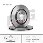 Psa Fren Diski Ön - Fren Diski Ön - Bsg 70-210-019