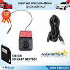 1080P Full HD 128GB Destekli USB Yol Sürüş Kamerası