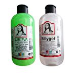 Monalisa Slime Fosforlu Yeşil (slaym) Sıvı Yapıştırıcı 250ml + Pva 250ml