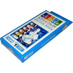 Südor Akrilik Boya Tüp 10 Renk x 9 ml