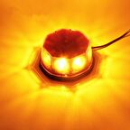 Space Mıknatıslı Tepe Lambası Cree Ledli Yuvarlak Sarı/Sarı 12V / LAIK111