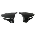 Seat leon ayna kapağı batman yarasa piano black 2012+