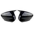 Peugeot 301 ayna kapağı batman yarasa piano black