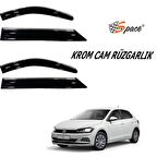 Volkswagen POLO Krom cam rüzgarlığı 2019-2021 / CARU408