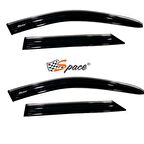 Dacia Sandero  Krom cam rüzgarlığı 1.2mm 4'lü 2008-2013 / CARU454