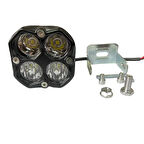 Space  Space Offroad sis lambası 7.8x 6.8x7.8cm beyaz 20w 12-60v set  /  LASS391