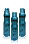 Free Love Golden Pudrasız Kadın Sprey Deodorant 150 ml x 3