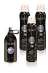 Prova Black Option EDP Kadın Parfüm 120 ml ve Deodorant 150 ml 3 Adet