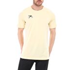 Raru Teamswear Erkek Basic T-Shirt SIRCA KREM