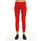 Raru Kadın Şardonlu Tayt GAIA KIRMIZI