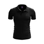 Raru Erkek Polo T-Shirt PIUS SİYAH