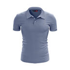 %100 Pamuk Polo T-Shirt IMPERO MAVİ