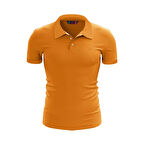 %100 Pamuk Polo T-Shirt IMPERO ORANJ