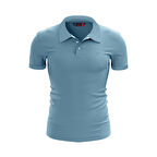 %100 Pamuk Polo T-Shirt IMPERO MAVİ