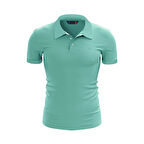 %100 Pamuk Polo T-Shirt IMPERO MİNT