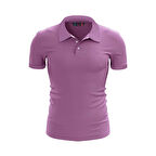 %100 Pamuk Polo T-Shirt IMPERO MOR