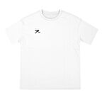 %100 Pamuk Oversize Basic T-Shirt LATUS BEYAZ