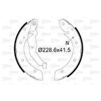 Renault Arka Fren Balatası Pabuc Megane Scenic 1,4 1,6 96> - Valeo 562587