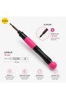 Profesyonel Hassas Cep Telefonu Tamir Tornavidası 1.5 mm Yıldız (+) Uçlu 14 Cm No.671 Pembe Siyah