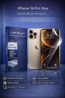Lensun iPhone 16 Pro Max Ultra Şeffaf Esnek Ekran Koruyucu Film