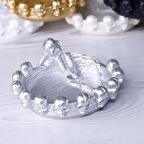 Selim Dekor Skull Dekoratif Küllük Gümüş