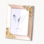 SELİM DEKOR ROSENGARD 15X20 ÇERÇEVE İNCİ-ALTIN 