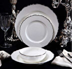 Massimo Victoria Gold 24 Parça Yemek Takımı