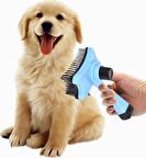 Otomatik Temizlenen Tuşlu Evcil Hayvan Fırçası Kedi Köpek Tarağı Tüy Alıcı Tarak Tüy Toparlayıcı Tar