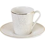 İpek Porselen Whitenok 6 Kişilik Fincan Takımı