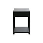 Multi Çekmeceli Keson Carbon Fiber - Siyah 40x40x60 cm