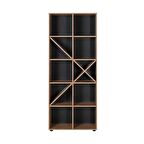 Adore Mobilya Gaming 10 Raflı Dekoratif Kitaplık - Sonoma