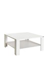 New Line Kare Orta Sehpa - Mat Lake Beyaz 90x42x90 Cm (gxyxd)