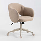 Curve Çalışma Koltuğu - Haki 56x85-92,5x56 cm