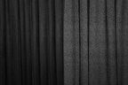 Akça perde-ÇİZGİLİ MODEL SİYAH RENK Hazır dikilmiş Pileli Fon Perde 75*260 cm