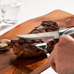 Nehir Yağız Steak Biftek Et Bıçağ 12 Adet