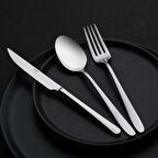 Nehir Sultan Sade 89 Parça Kutulu Çatal Kaşık Takımı