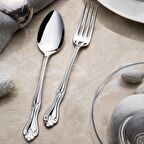 Nehir lalezar çatal kaşık takımı seti -30 prç.kaşık çatal seti