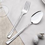 Nehir Fiesta Sade 30 Parça 6 Kişilik Çatal Kaşık Takımı