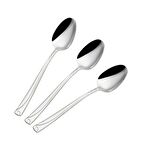 Fiesta Paslanmaz Çelik Tatlı Kaşığı Sade 3'lü Jelatinli