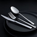 Nehir Milano Sade 36 Parça Kutulu Çatal Kaşık Bıçak Takımı