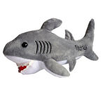 Köpekbalığı Sesli Baby Shark Müzikli 28 cm - 1811201 - Gri