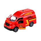 Kızılkaya Işıklı Sesli Çek-Bırak İtfaiye Minibüsü (YY2020-17F)