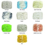 Sasi Yuvarlak Silikon 8.5 cm Silikon Yem MAVİ/BEYAZ