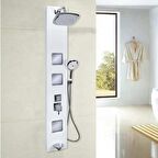 Elya Neptün Beyaz Masajlı Duş Sistemi, Duş Paneli