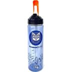 Gıpta 600 Ml Amazon Tritan Pipetli Matara Mavi