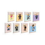 Gıpta A4 60 Yaprak Kareli Xoxo Dikişli Karton Kapak Defter  6269000